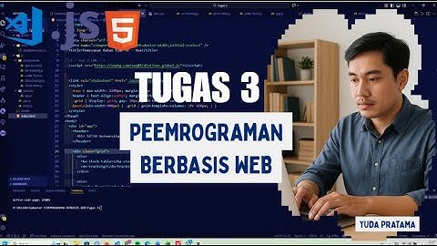 Tugas 3 Pemrograman Berbasis Web UT – Website Sistem Informasi Bahan Ajar (HTML, CSS, Vue.js)