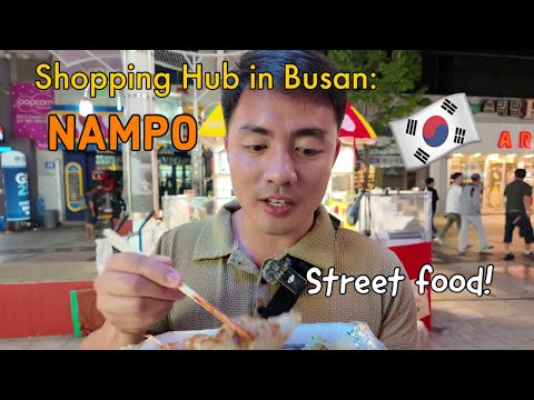 SHOPPING HUB IN BUSAN: Nampo &amp; BIFF | Busan Korea Vlog