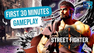 Street Fighter 6 | First 30 Minutes 'Fighting Ground' Gameplay | PlayStation 5