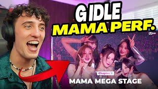 (G)I-DLE 'Queencard' (MAMA ver.) Live Performance | REACTION !!!