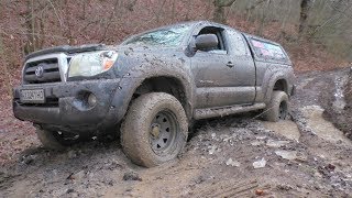 TOYOTA PRADO vs TACOMA vs JEEP GRAND CHEROKEE vs SUBARU FORESTER [MUD OFF Road]