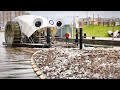 Mr. Trash Wheel gobbles garbage all the live-long day