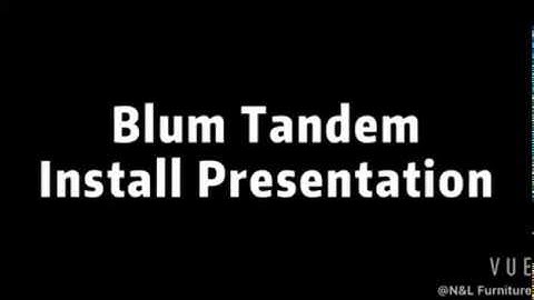 How to install Blum drawer runners and drill？