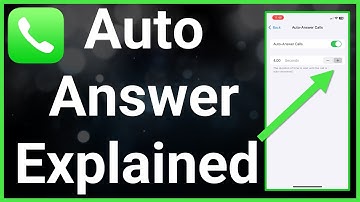 What Does Auto Answer Calls Mean On iPhone?