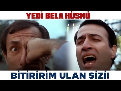 Yedi Bela Hüsnü Türk Filmi | Hüsnü, Hüsniye'nin Gözüne Girmek İçin Bela Saçıyor!