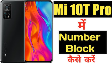 How to block any number in mi 10T pro || how to add any number in blacklist on mi 10T pro ||