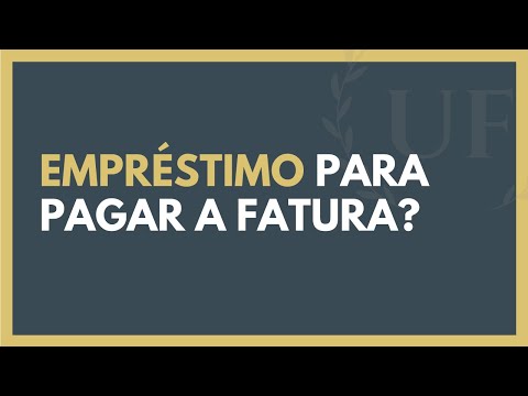 Vídeo: Como Pagar Um Empréstimo Com Cartão De Crédito