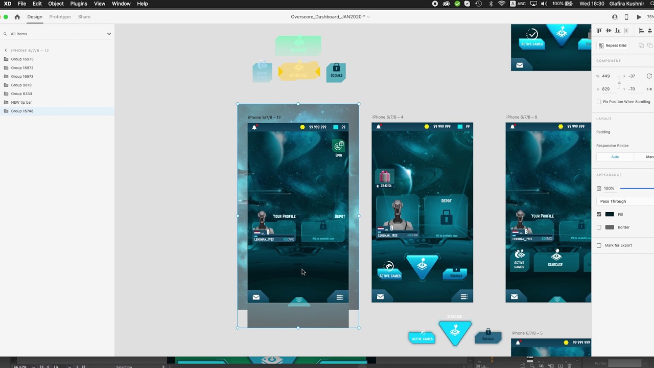 Adobe XD Copy Past issue