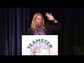 Afacwa president sara nelson brings down the house at teamsters womens conference