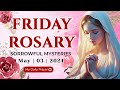 HOLY ROSARY FRIDAY 🟠 SORROWFUL MYSTERIES OF THE ROSARY🌹 MAY 03, 2024 | COMPASSION AND MOTHERLY LOVE