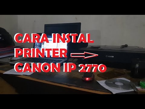 Tutorial Cara Install Printer Canon IP2770 di Windows 10/8.1. Download driver Canon IP2770 http://ad. 