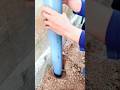 Manual PVC Pipe Installation for Drainage System | Simple Ground Pipe Setup