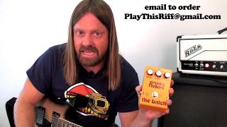 &quot;The Balch&quot; fuzz pedal by CREEPY FINGERS demo