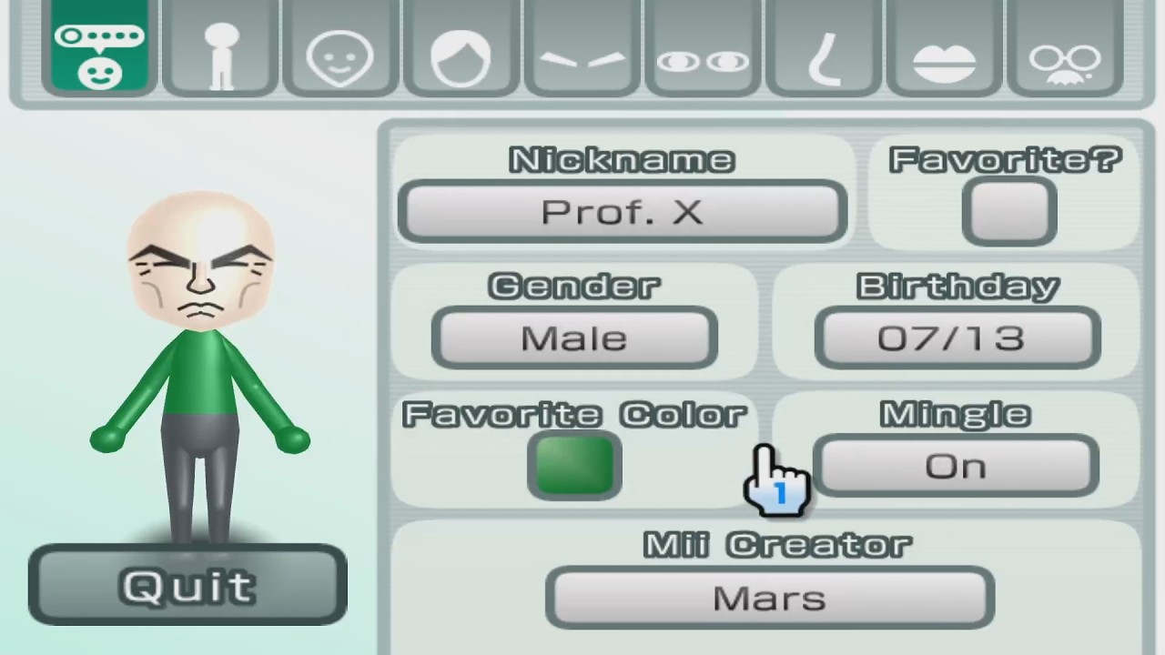 Professor X - Marvel - Mii 3762 - YouTube