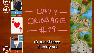 Daily Cribbage #19 - Running around screenshot 4