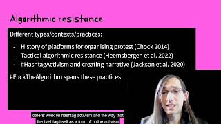 #FuckTheAlgorithm: algorithmic imaginaries and political resistance