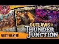 Most Wanted Full Deck Reveal! | Outlaws of Thunder Junction Commander Precon MTG Spoilers