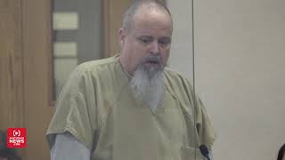 "I am sorry." Brian Dripps speaks to Angie Dodge's family at his sentencing hearing