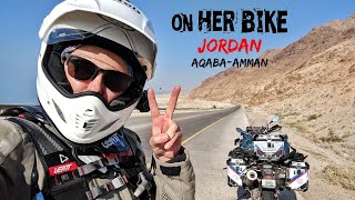 Explore Jordan. Motorcycle Ride from Aqaba to Amman. EP 41