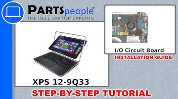 Dell XPS 12-9Q33 (P20S002) I/O Circuit Board How-To Video Tutorial