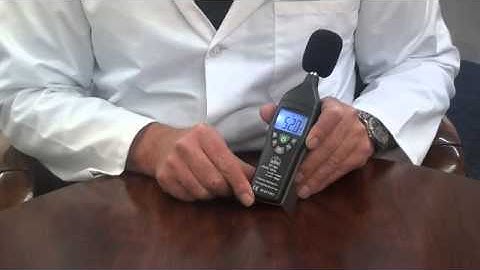 Dual Range Precision Sound Level Meter.mp4