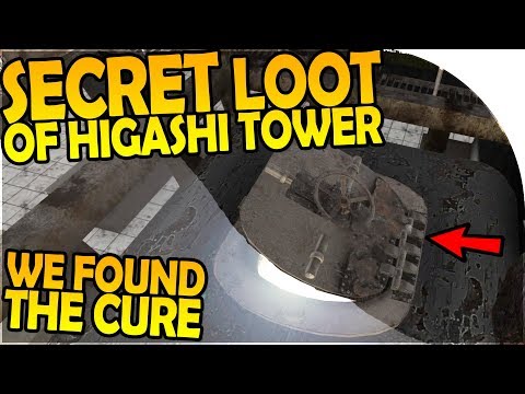 SECRET LOOT in HIGASHI TOWER - WE FOUND THE CURE - 7 Days to Die Alpha 16 Gameplay Part 5 (Season 2)