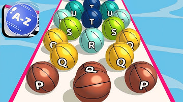 A-Z Run ​- All Levels Gameplay Android,ios (Levels 129-133)