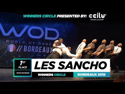 Les Sancho | 1st Place Team |  Winners Circle | World of Dance Bordeaux Qualifier 2019 | #WODBDX19