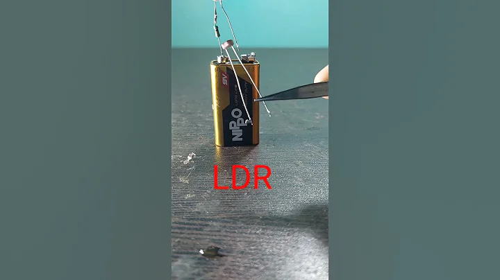 Crazy Project With LDR Sensor #e_bull_jet #shorts #yt