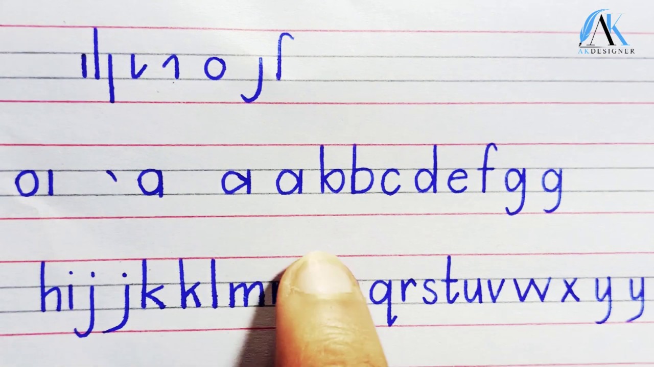 English Writing - Improve Your Handwriting Skills in English - Calligraphy for Beginners