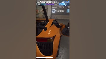 CSR2 Lexus LFA Nurdurgring Pack
