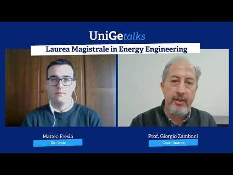 UniGe Talks: Laurea Magistrale in Energy Engineering