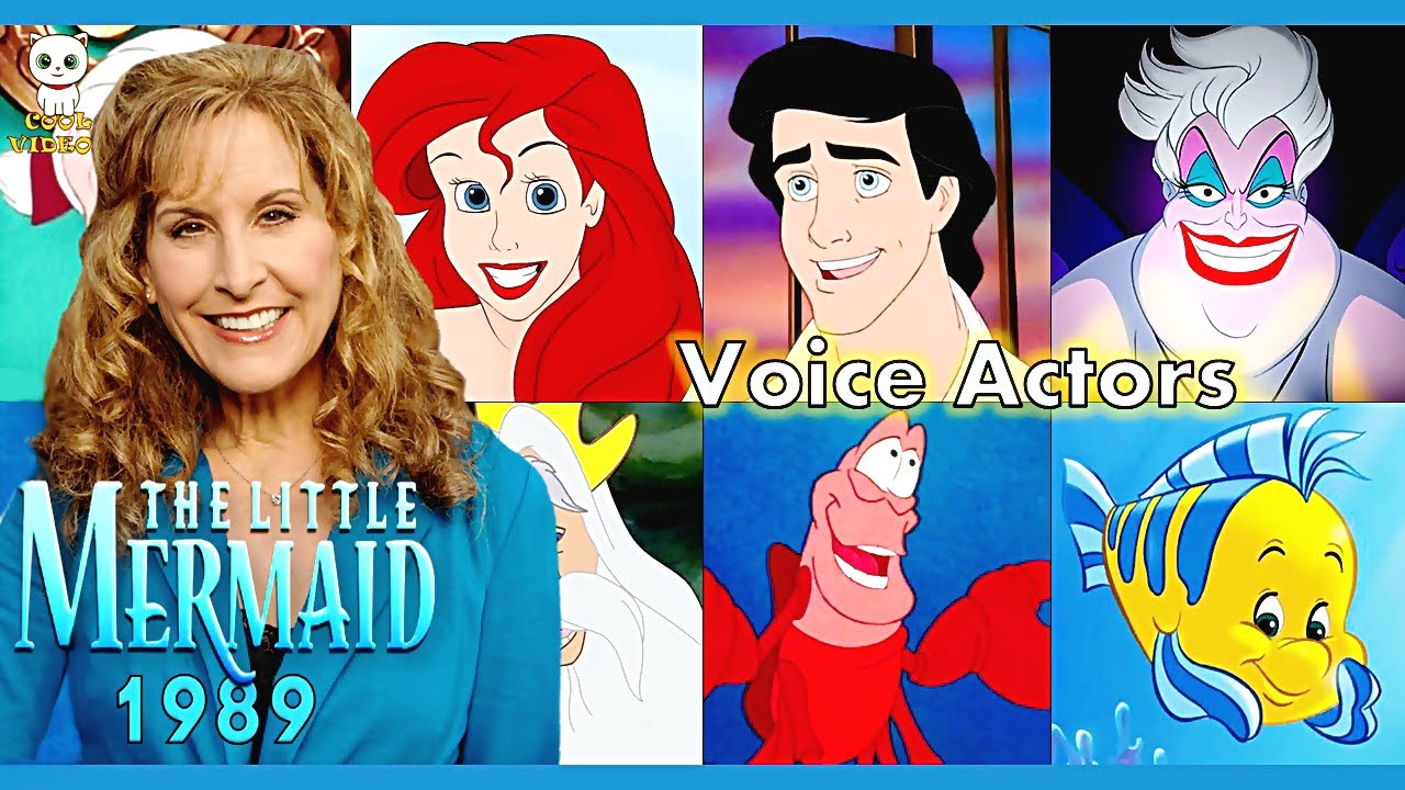 Voice Actors The Little Mermaid 1989 YouTube