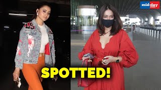 Spotted Urvashi Rautela, Ileana Dcruz And Others On The Streets Of Mumbai