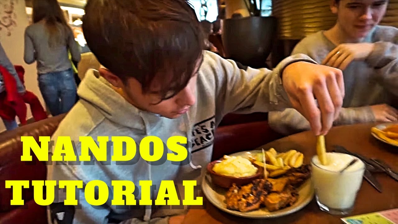 HOW TO NANDOS TUTORIAL - VLOGMAS