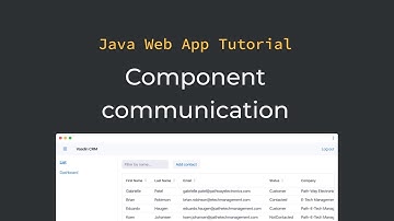 Java tutorial: Communicating between UI components in Vaadin  (part 10)