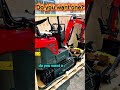 Model 10 Mini Excavator Packed in Wooden Crate