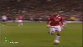 Cristiano Ronaldo skills vs AC Milan UCL Semi Final 2007