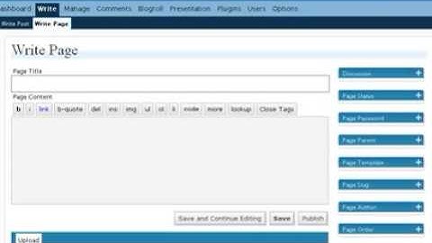 Exploring the Wordpress Dashboard