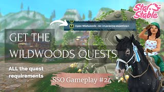 ALL the Quest Requirements to Unlock WILDWOODS  || SSO Gameplay #24