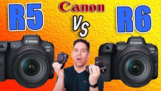 Canon R5 Vs Canon R6 - Warnings, Strengths &amp; Weaknesses | Lens Resolving Differences