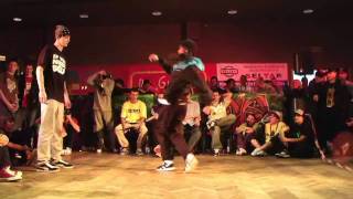 Toprock - BBoy Goofie vs BGirl Sofia