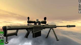 Barrett M107 (full disassembly and operation)