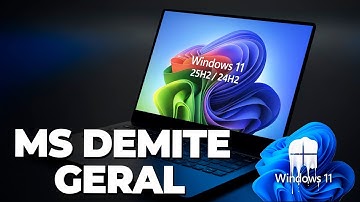 Microsoft DEMITE TODO MUNDO que DEIXOU Windows COLORIDO e LENTO