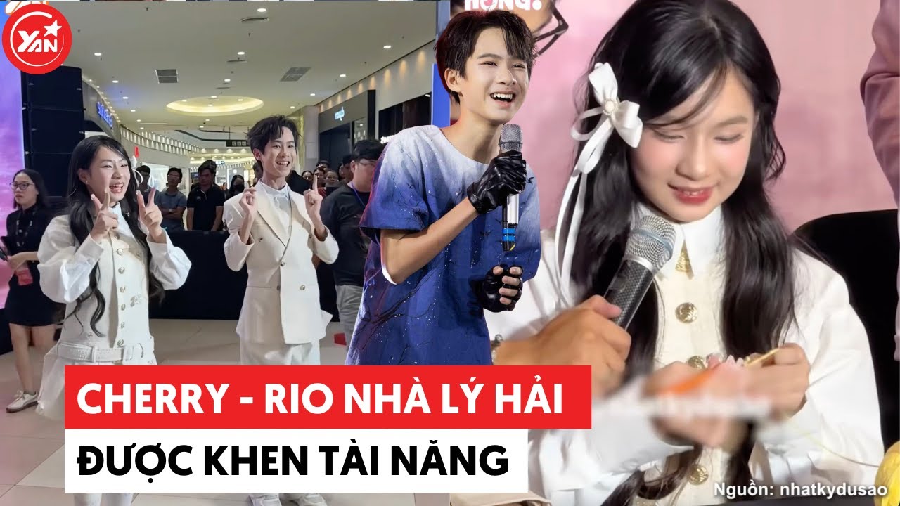 Cherry - Rio nhà Lý Hải càng lớn càng tài năng, hết nhảy múa đến tài lẻ đan len
