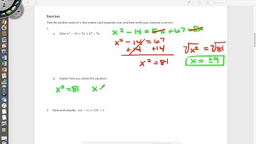 8TH GRADE MODULE 7 LESSON 5