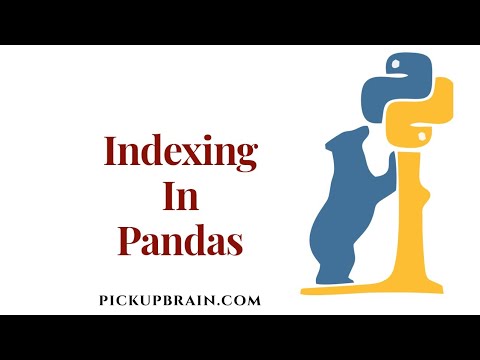 Index in Pandas