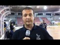 Post partita Ambra-Handball Carpi 18-27 con Serafini e Di Marcello