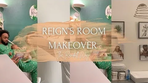 Reign's Room Makeover | Baby Boy Nursery | Safari ...