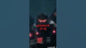 grimlock (foc) vs scourge (rotb) #transformers #edit #debate